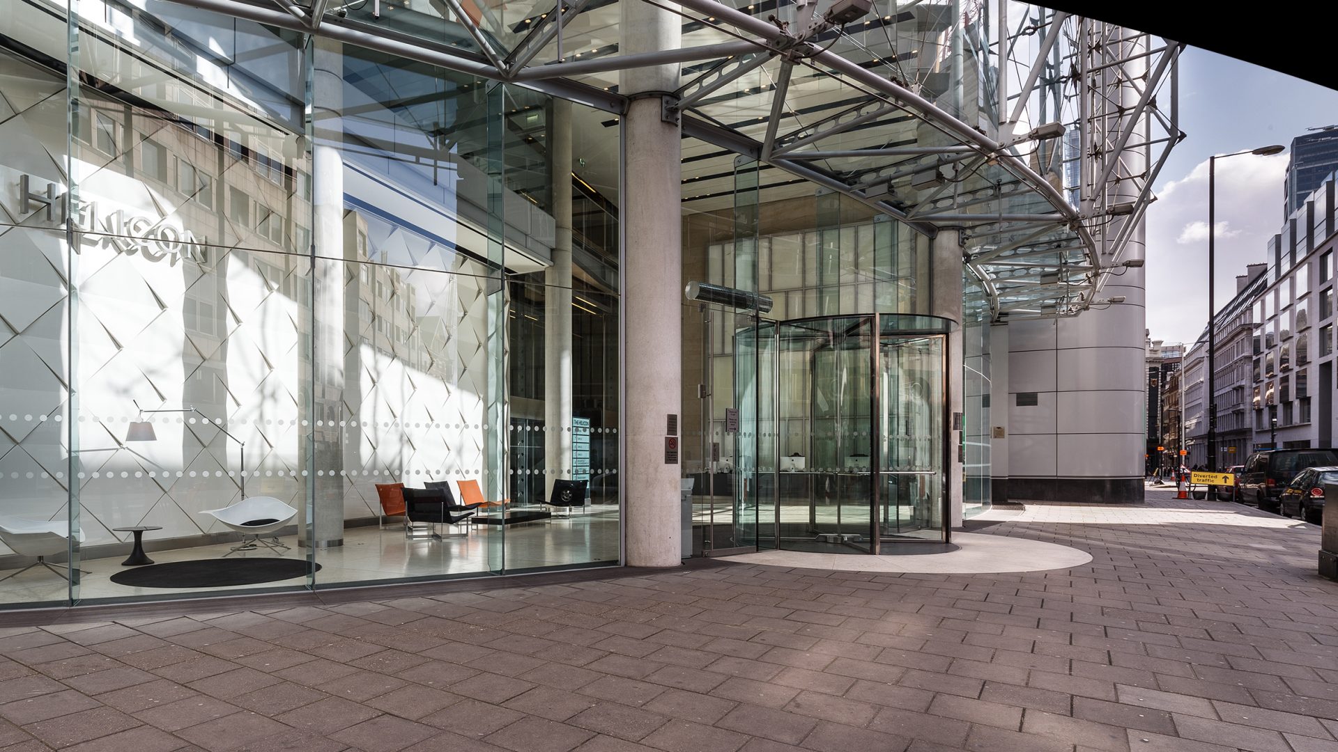 Helicon project glazen automatische tourniquet deur | Bauporte Design ...