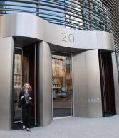 revovling door stainless steel